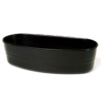 PLASTIC CAGE CUP - 1 QUART - BLACK - EACH