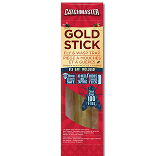 CATCHMASTER® GOLD STICK™ FLY TRAP - 10½IN - EACH