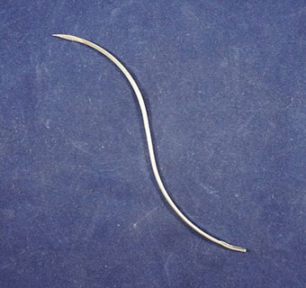 NEEDLE L 5 IN DBL-CRVD 1/PKG