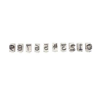 TATTOO DIGITS 0-9 SET