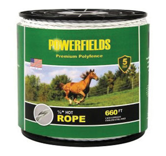 POLYETHYLENE HOT ROPE 1/4 IN X 660 FT WHITE