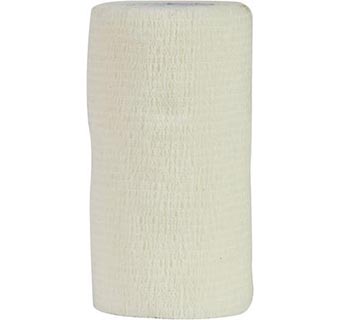 FLEXWRAP® E-Z TEAR® COHESIVE BANDAGE 4 IN WHITE 100/BOX
