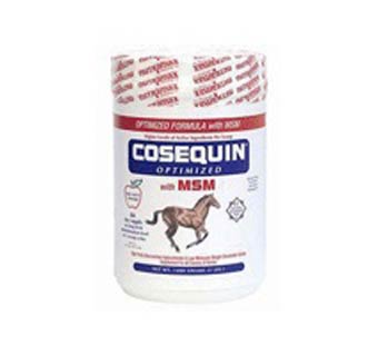 COSEQUIN OPTIMIZED + MSM EQUINE POWDER 140 GM