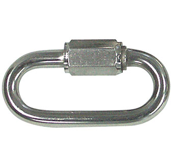 QUICK LINK 7/16 IN ZINC PLATE 10/PKG