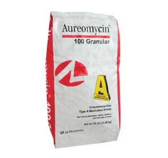AUREOMYCIN® 100 GRANULAR 50 LB TYPE A MEDICATED ARTICLE