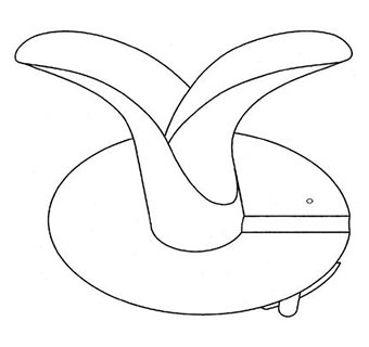 TRACHEOSTOMY TUBE MEDIUM 22 MM