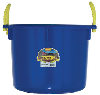MUCK TUB - 40 QUART - BLUE - EACH