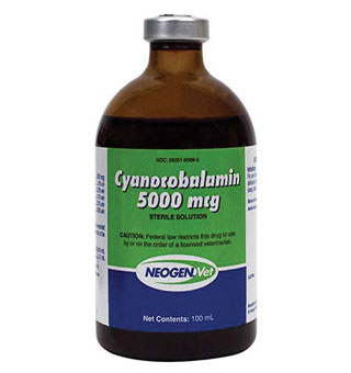 CYANOCOBALAMIN 5000 MCG VIAL 100 ML