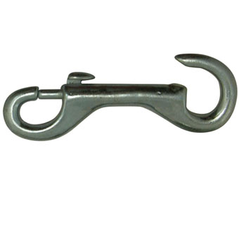 OPEN EYE BOLT SNAP 5/8 IN DIA X 4 IN L MALLEABLE IRON