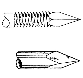 TROCAR-SCREW 9/64 IN X 9 IN