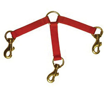VOLTHA™ COUPLER WITH (3) PRONG/SNAP HOT ORANGE 3/4 IN W 3 IN L