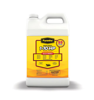 PYRANHA 1-10HP 55 GALLON REFILL CONCENTRATE 2.5 GALLONS
