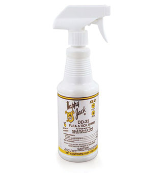 HAPPY JACK DD-33 FLEA AND TICK SPRAY 16 OZ
