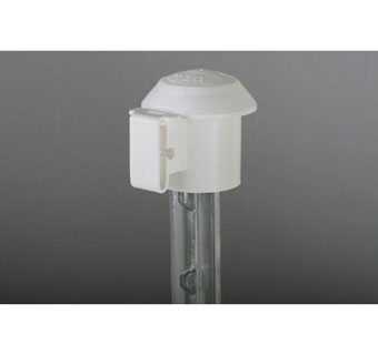 TOP-R® LARGE T-POST SAFETY TOP EQUINE WHITE 10/PKG