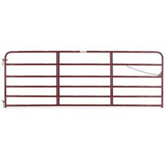 GATE TUBE ECONOMY 6 BAR 10 FOOT RED 6ER10