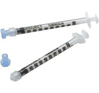 MONOJECT™ TUBERCULIN SYRINGE 1 ML LUER LOCK 60/PKG