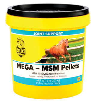 MEGA MSM™ JOINT SUPPORT SUPPLEMENT PELLETS 5 LB