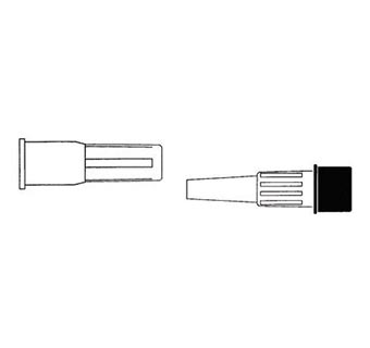 JORVET LARYNGOSCOPE HANDLES 1/PKG