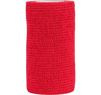 FLEXWRAP® E-Z TEAR®COHESIVE BANDAGE 4 IN RED EACH
