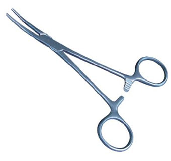 JORVET™ KELLY FORCEPS 5-1/2 IN CURVED 1/PKG