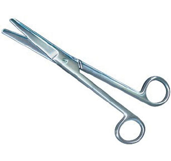 MAYO SCISSOR ECONOMY STAINLESS STEEL 6-3/4 IN L