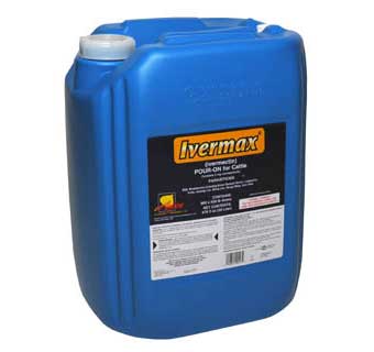 IVERMAX® (IVERMECTIN) POUR-ON PARACITICIDE 20 LITER