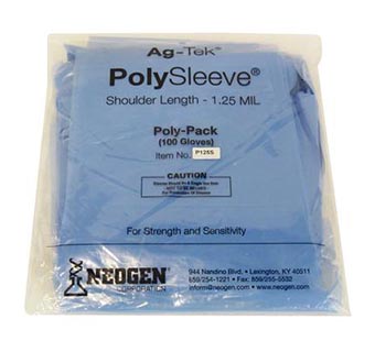 AG-TEK® POLYSLEEVE® OB SLEEVES 1.25 MIL HEAVY DUTY SMALL 100/PKG
