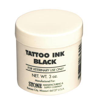STONE TATTOO INK BLACK 3 OZ 1/PKG