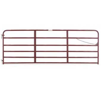 GATE TUBE ECONOMY 6 BAR 14 FOOT RED 6ER14