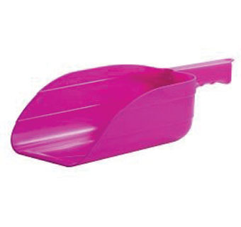 LITTLE GIANT® UTILITY SCOOP 5 PT POLYPROPYLENE PLASTIC HOT PINK