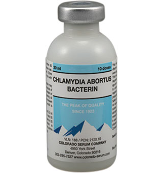 HLAMYDIA ABORTUS BACTERIN (10 DOSES) 20 ML 1/PKG