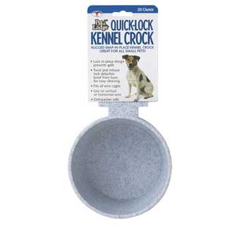 PET LODGE 20 OUNCE KENNEL CROCK KC20