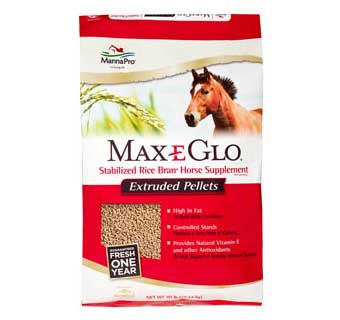 MAX-E-GLO® RICE BRAN PELLET 40 LB