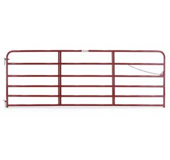 GATE TUBE ECONOMY 6 BAR 4 FOOT RED 6ER4
