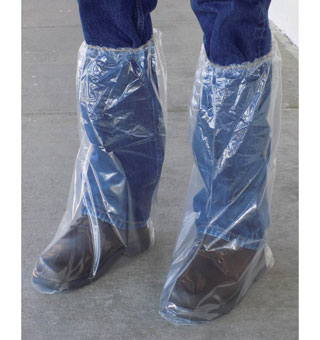 ELASTIC-TOP BOOTS 3MIL 25 PAIR 429503