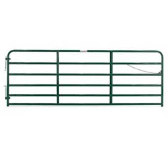 GATE BULL XTRA HEAVY-DUTY 2 INCH 6 BAR 16 FOOT GREEN 2GG16