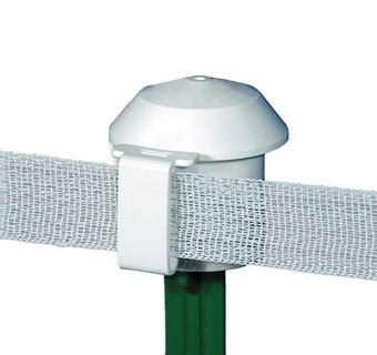 T-POST CAP INSULATOR WHITE 10/PKG