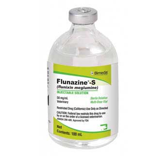 FLUNAZINE® S (FLUNIXIN MEGLUMINE) INJECTABLE SOLUTION SWINE 50 MG (RX) 100 ML