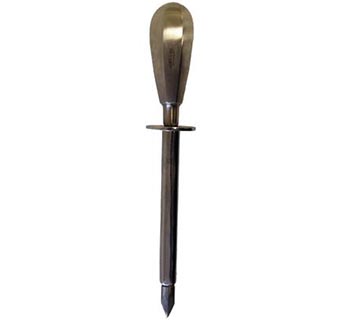 TROCAR OVAL BLOAT METAL HANDLE