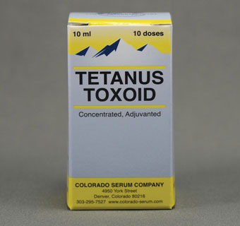 TETANUS TOXOID CONCENTRATED VACCINE 10 ML (10 DOSE) 1/PKG