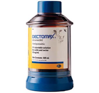 DECTOMAX® INJECTABLE 1% (DORAMECTIN INJECTION) 10 MG/ML 500 ML 1/PKG