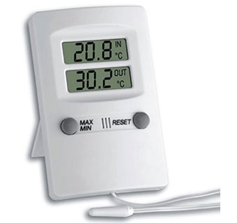 HI-LO MEMO THERMOMETER (MIN/MAX) - EACH