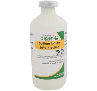SODIUM IODIDE 20% INJECTION2 250 ML 1/PKG (RX)