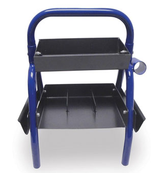 2-TRAY MAINTENANCE FARRIER CADDY CART S BLUE