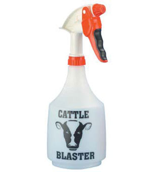 BLASTER SPRAY BOTTLE 32 OZ NATURAL HDPE FOR CATTTLE