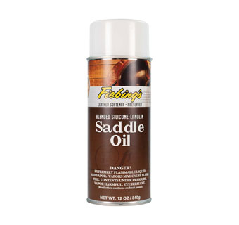 SILICONE-LANOLIN SADDLE OIL 12 OZ