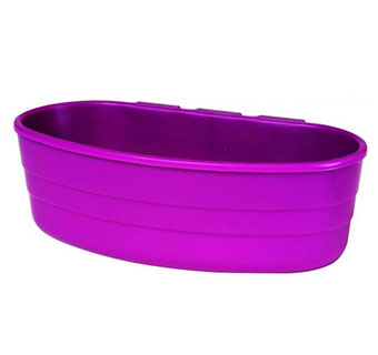 PLASTIC CAGE CUP - 1 PINT - PURPLE - EACH