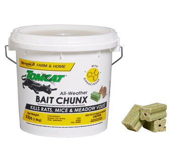 TOMCAT BAIT CHUNX 1 OZ CHUNX IN 4 LB PAIL