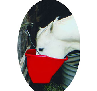 PLASTIC BETTER BUCKET - RED - 10 QUART - EACH