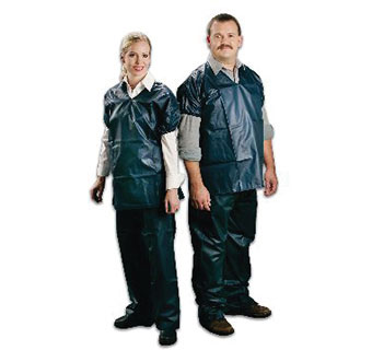 IDEAL® APPAREL OB SUIT TOP MEDIUM NAVY 1/PKG